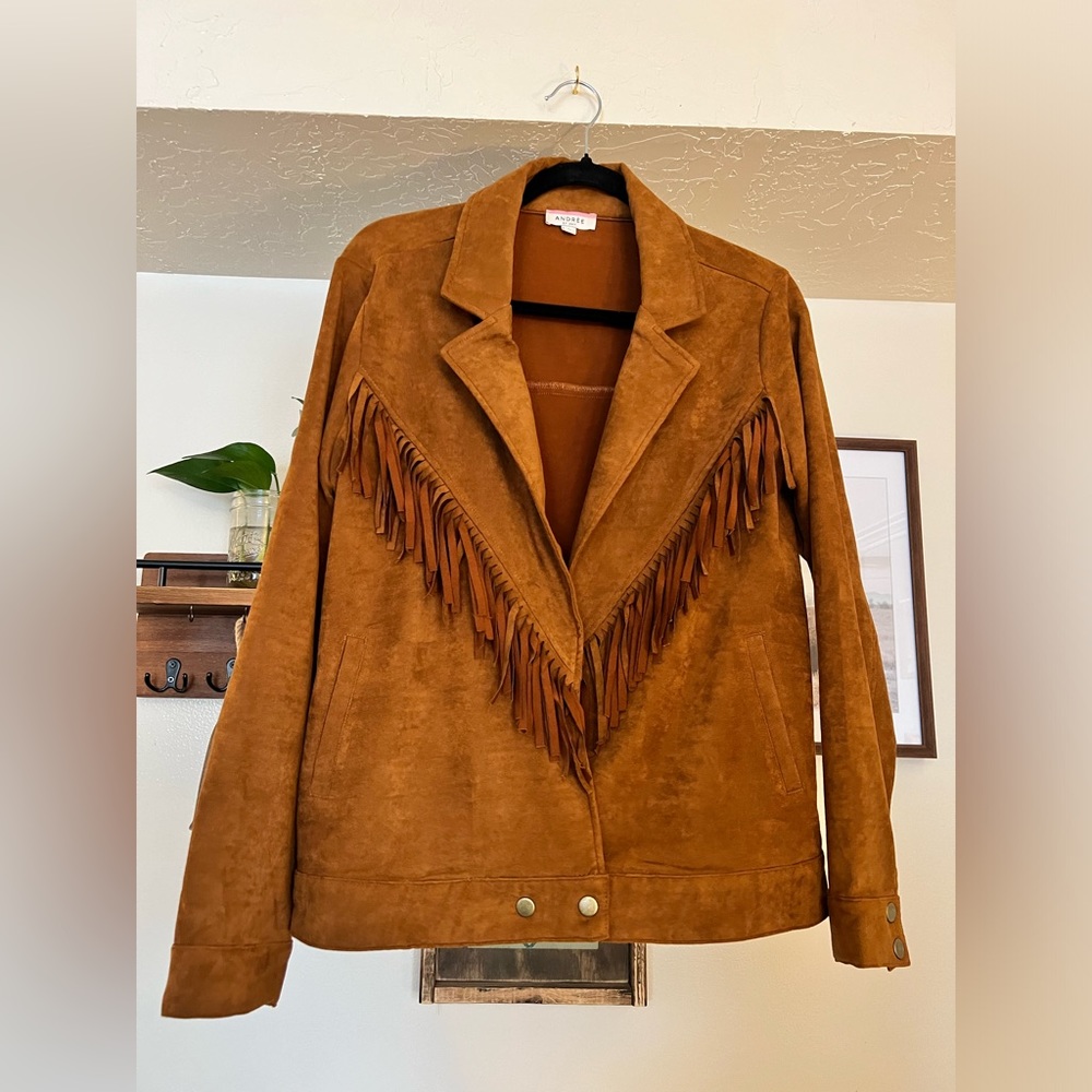 Western Fringe Blazer